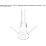 Round recessed reflector Chortkiv