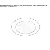 Recessed round aluminum LED spotlight Sulikow
