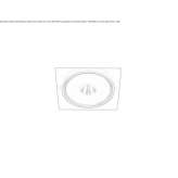 Aluminum recessed LED reflector Sebes