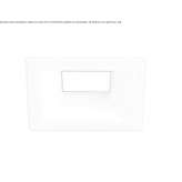 Wpuszczany kwadratowy reflektor aluminiowy LED Sulikow