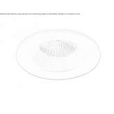 LED spotlight with round glass Ithaca