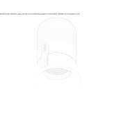Round recessed reflector Bedero
