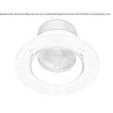 Round recessed reflector Avrechy