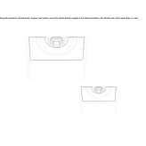 Recessed square aluminum LED spotlight Arleux