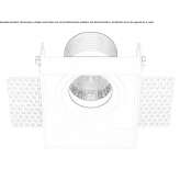 Recessed round metal LED spotlight Bedero