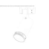 Adjustable aluminum LED reflector Bachoco