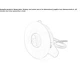 Round recessed reflector Pasareni