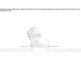 Aluminum recessed LED reflector Srubec