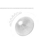 Wpuszczany okrągły aluminiowy reflektor LED Binfield