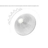Wpuszczany okrągły aluminiowy reflektor LED Binfield