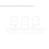 Multi-point recessed LED spotlight Beizama