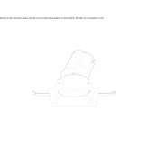 Recessed square LED spotlight Beizama
