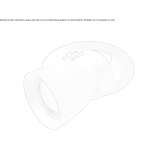 Adjustable round aluminum reflector Llombai