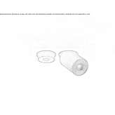Recessed metal LED spotlight for suspended ceilings Kondrovo