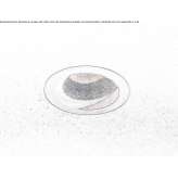 Recessed round metal LED spotlight Almasu