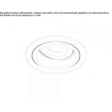 Adjustable, powder-coated aluminum reflector Ottoway