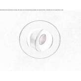 Recessed, adjustable, powder-coated aluminum reflector Telcruz