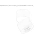 Adjustable round ceiling spotlight in die-cast aluminum Buddinge