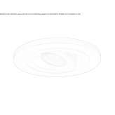 Round, recessed, adjustable reflector Lollar