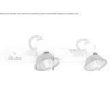 Polygonal, ceramic wall spotlight for wall mounting Parndorf