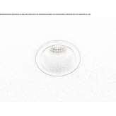 Round recessed LED spotlight made of powder-coated aluminum Ryomgard