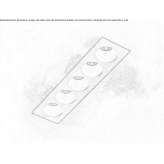 Recessed multi-metal LED spotlight Pilchaca