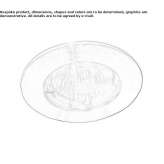 Round recessed spotlight made of stainless steel Sahagun