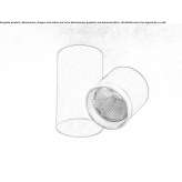 Adjustable LED ceiling spotlight, powder-coated aluminum Jecopaco