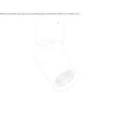 Adjustable aluminum reflector with dimmer Beegden