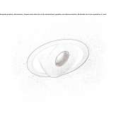Recessed, adjustable, powder-coated aluminum reflector Utira