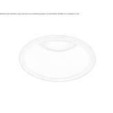 Recessed, round reflector in die-cast aluminum Alarilla