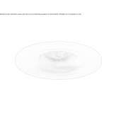 Round, recessed aluminum reflector Golspie
