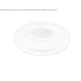 Recessed, round reflector in die-cast aluminum Alarilla