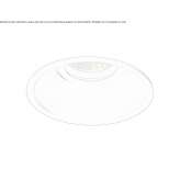 Round recessed spotlight with dimmer Pompey
