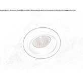 Recessed, adjustable, powder-coated aluminum reflector Brwinow