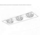 Recessed LED spotlight made of powder-coated aluminum Wyszki