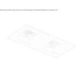 Multi-point, recessed aluminum reflector Domburg