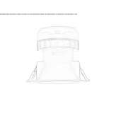 Round recessed LED spotlight made of polycarbonate Ohaba