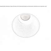 Round recessed LED spotlight made of powder-coated aluminum Gunib