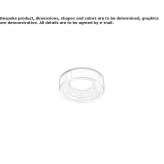 Round recessed LED spotlight Gayhurst