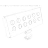 LED projector for aluminum interiors Lebach