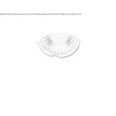 Recessed round plaster spotlight for suspended ceilings Pasichna