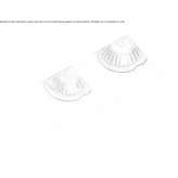 Recessed plaster spotlight for suspended ceilings Dosso