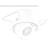 Recessed, adjustable aluminum LED reflector Frans