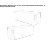 Reflector housing made of plasterboard Vargon