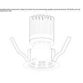 Round aluminum LED reflector Aberdeen