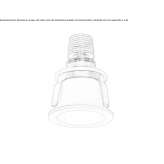 Aluminiowy reflektor sufitowy LED w nowoczesnym stylu Kurnach