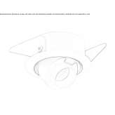 Recessed, adjustable aluminum LED reflector Frans