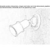 Adjustable wall spotlight for wall mounting Tenjo