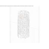 Semi-recessed, round, brass spotlight for suspended ceilings Rive